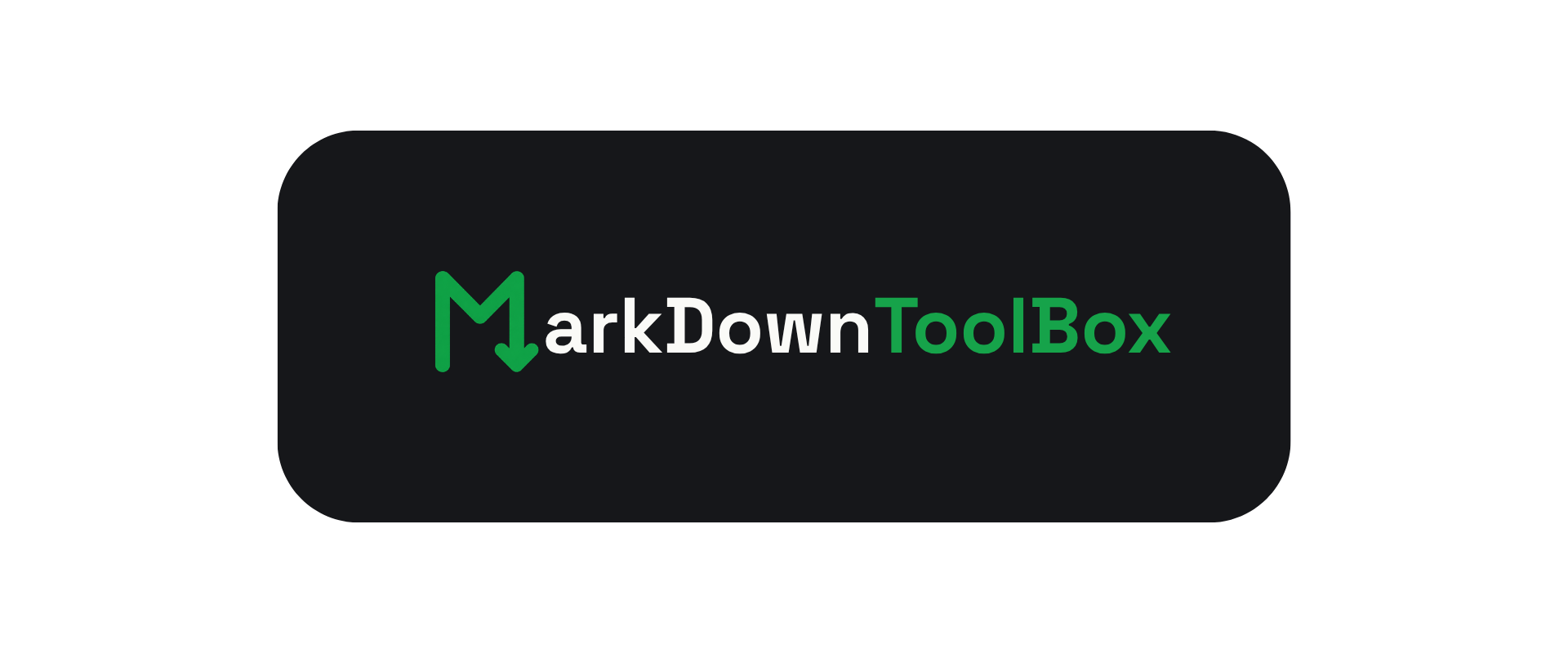 MarkDownToolBox